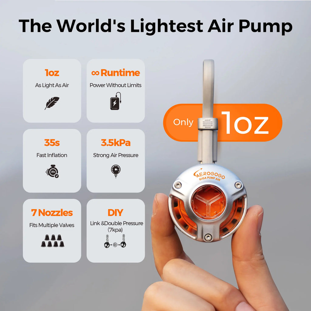 Air Ultra Light 28g Portable Mini Air Pump Inflator
