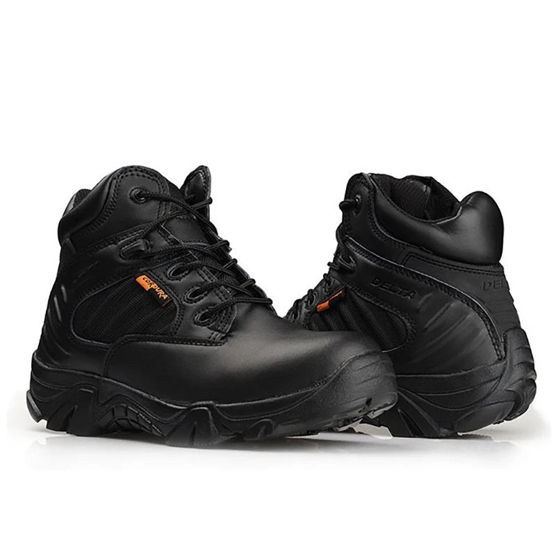 TaoBo High Top Men Tactical Boots Waterproof Hiking  Boot