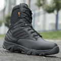 TaoBo High Top Men Tactical Boots Waterproof Hiking  Boot