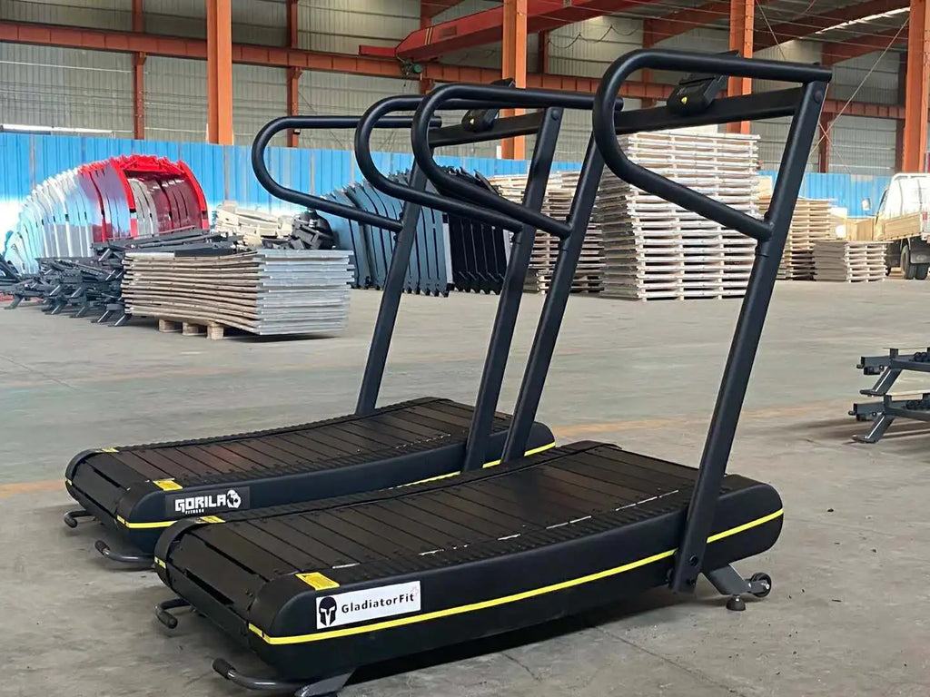 SRJOIN-Powerful Commercial Powerless treadmill, Silent, Private  Curved Arc, Gym