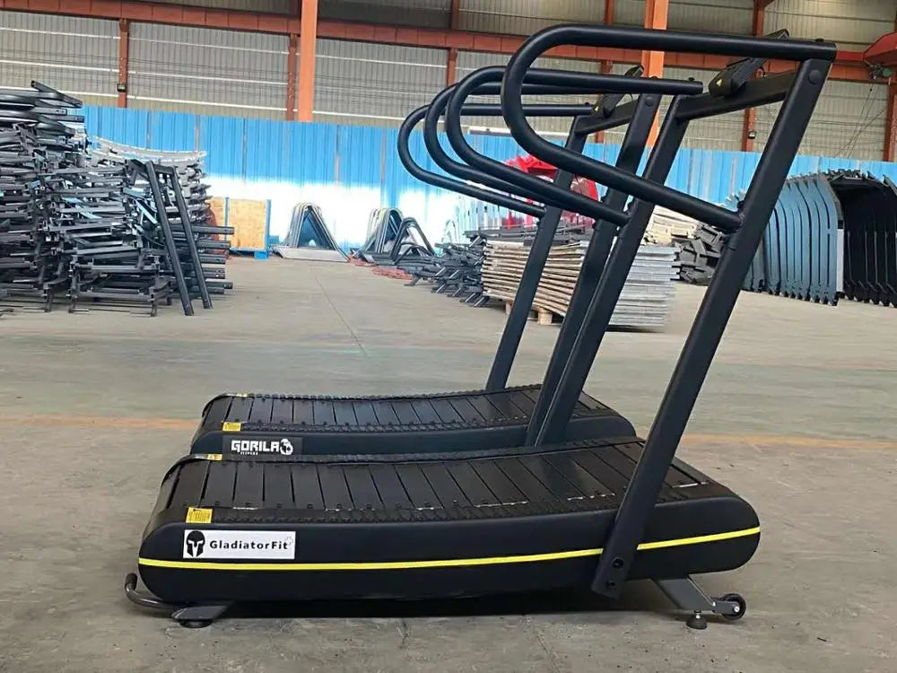 SRJOIN-Powerful Commercial Powerless treadmill, Silent, Private  Curved Arc, Gym