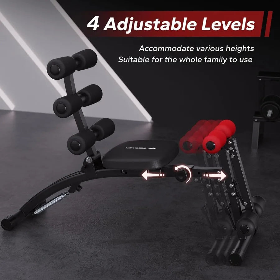 Ab Machine Multi-Functional Adjustable Ab Trainer