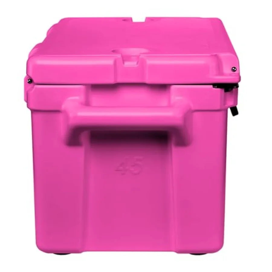 45 Quart Rotomolded Hard Cooler Holds 36 Cans/45 lb Ice Up to 10 Days Cold