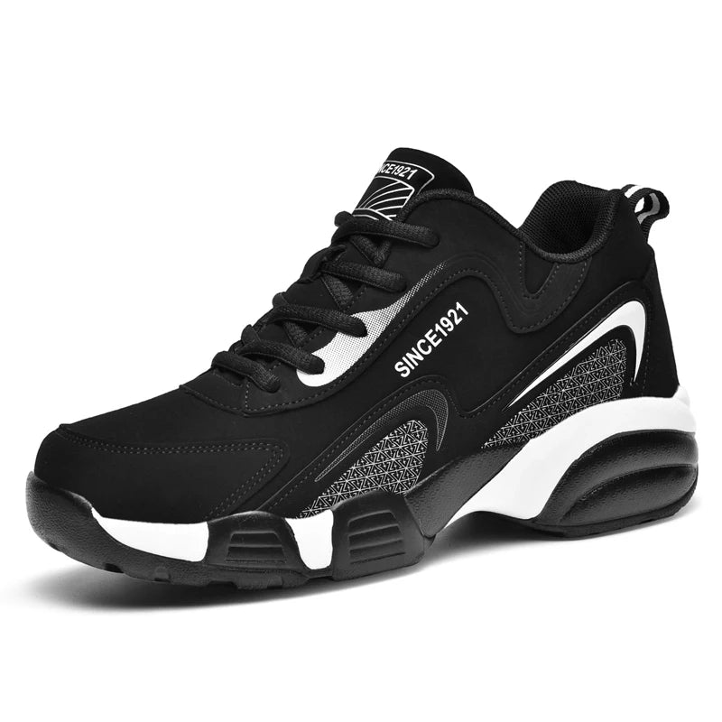 Thick Bottom Men's Sports Shoes Anti-Slippery Athletic Shoes
