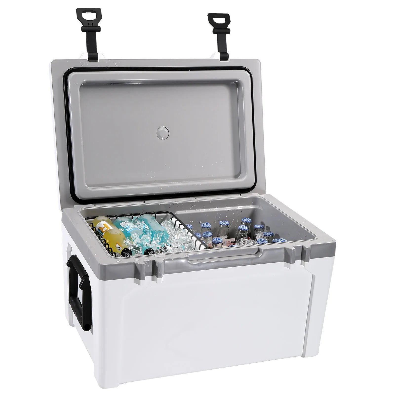 SucceBuy 52 QT Insulated Portable Cooler Holds 50 Cans Ice Retention
