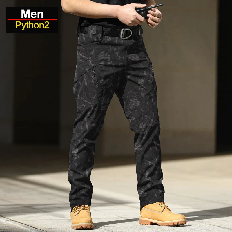 Men's Anti-scratch Tactical Pants Waterproof Wear-resistant