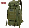 80L/100L  Mountaineering Bag Climb Bag Tactical Backpacks