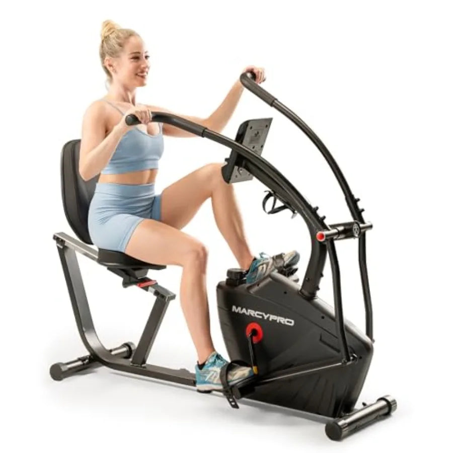 Dual Action Cross Training Recumbent Exercise Bike