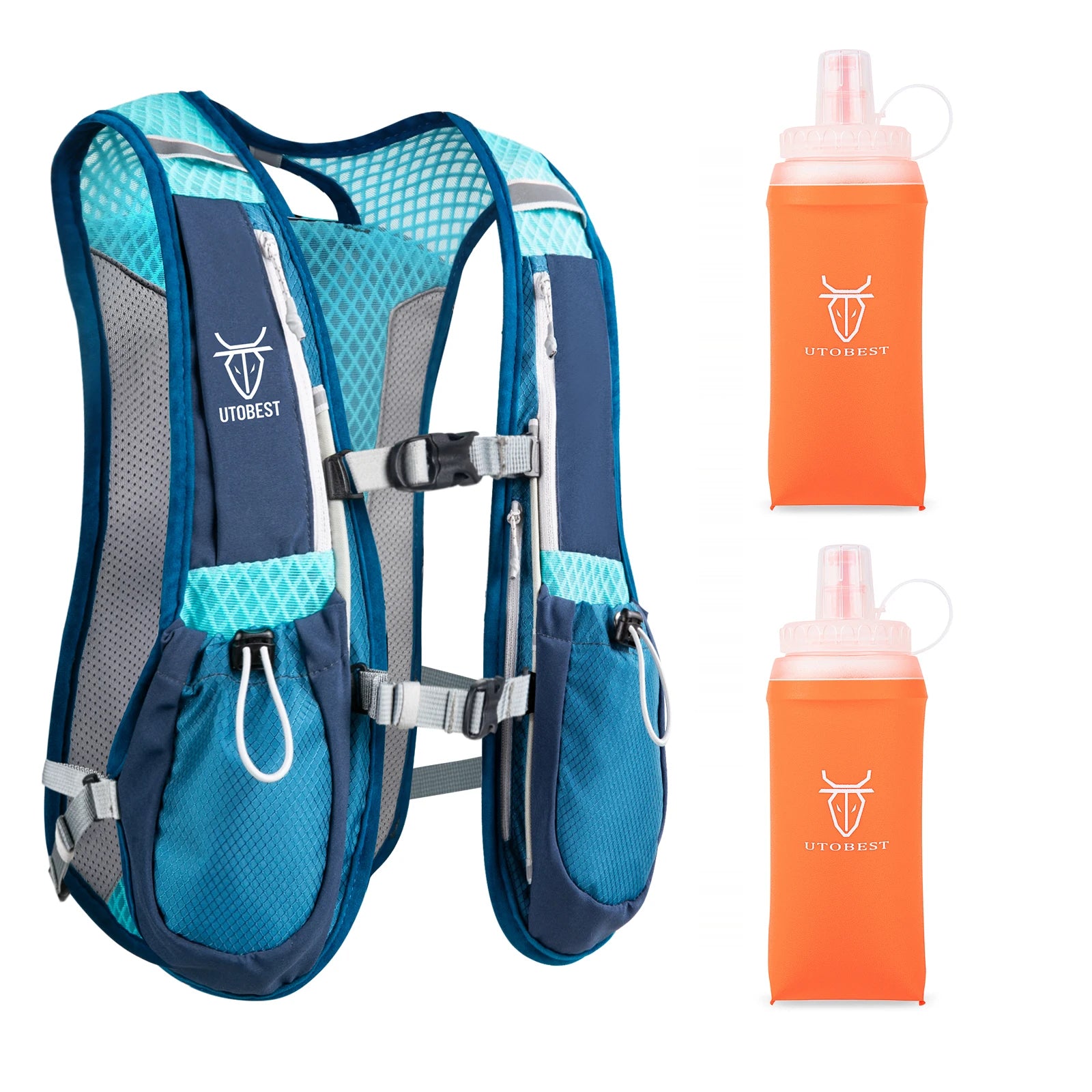 UTOBEST Trail Running Backpack 5L Ultra Lightweight Hydration Vest