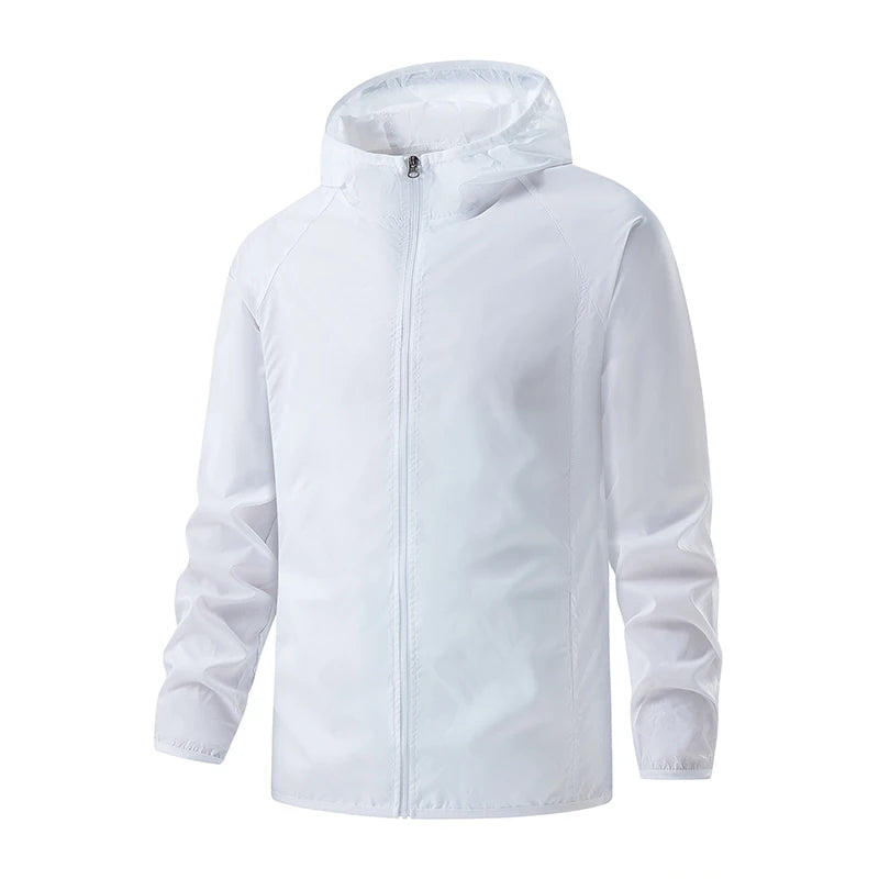 Men Women Hiking Jackets Waterproof Windbreaker Rain Coat