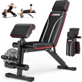 Foldable Workout Bench Adjustable Weight Bench
