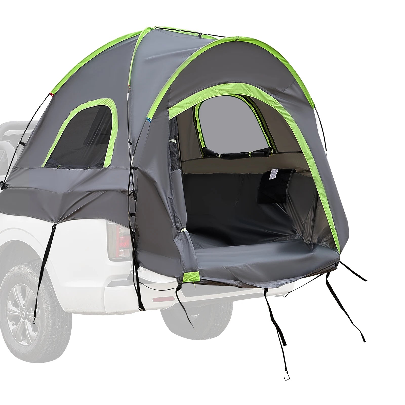 SucceBuy Pickup Truck Tent for Camping, Waterproof PU2000 Truck Bed Camper Shell