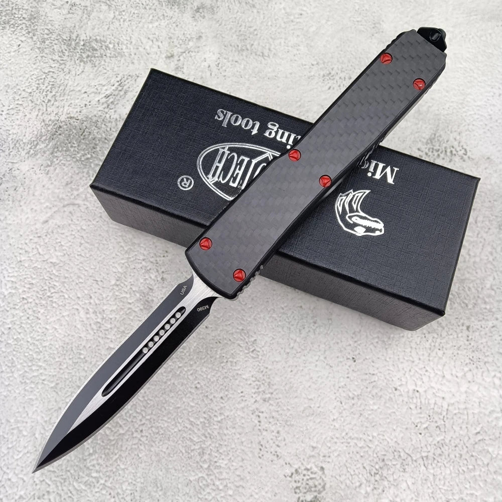 UT85 Folding Knife D2 Blade Outdoor Camping and Hunting