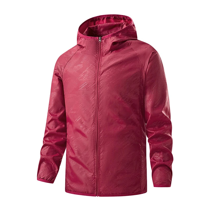 Men Women Hiking Jackets Waterproof Windbreaker Rain Coat