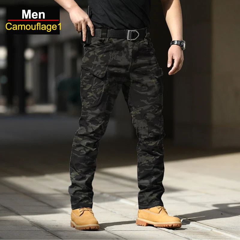 Men's Anti-scratch Tactical Pants Waterproof Wear-resistant