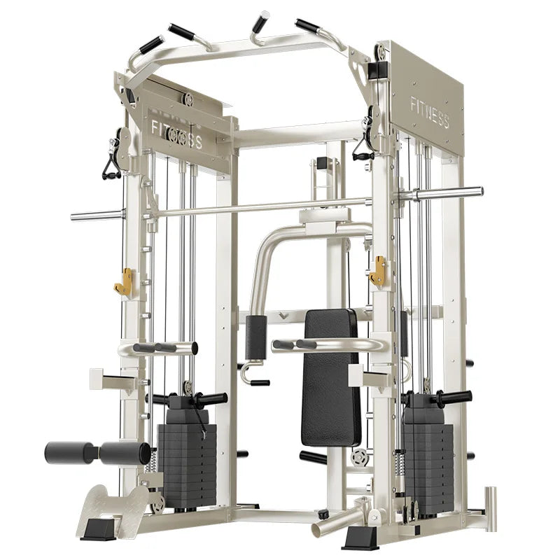 Complete Smith Machine  Fitness Factory Large Weightlifting Strength Training Fitness Equipment