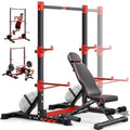 Smith Machine Squat Rack Combo Multi-Functional Power Racks