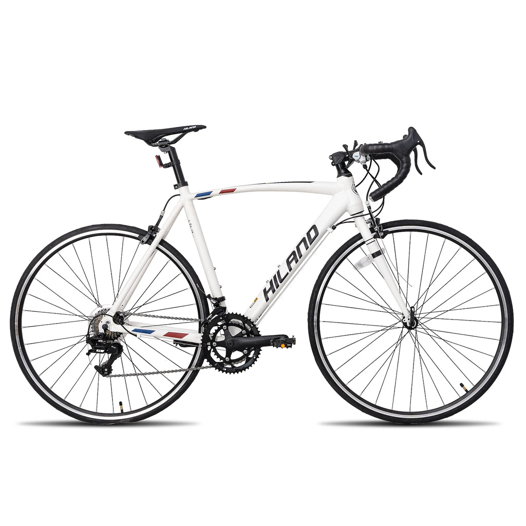 Hiland 700c road bike, 14 speeds, lightweight aluminum frame, racing bike