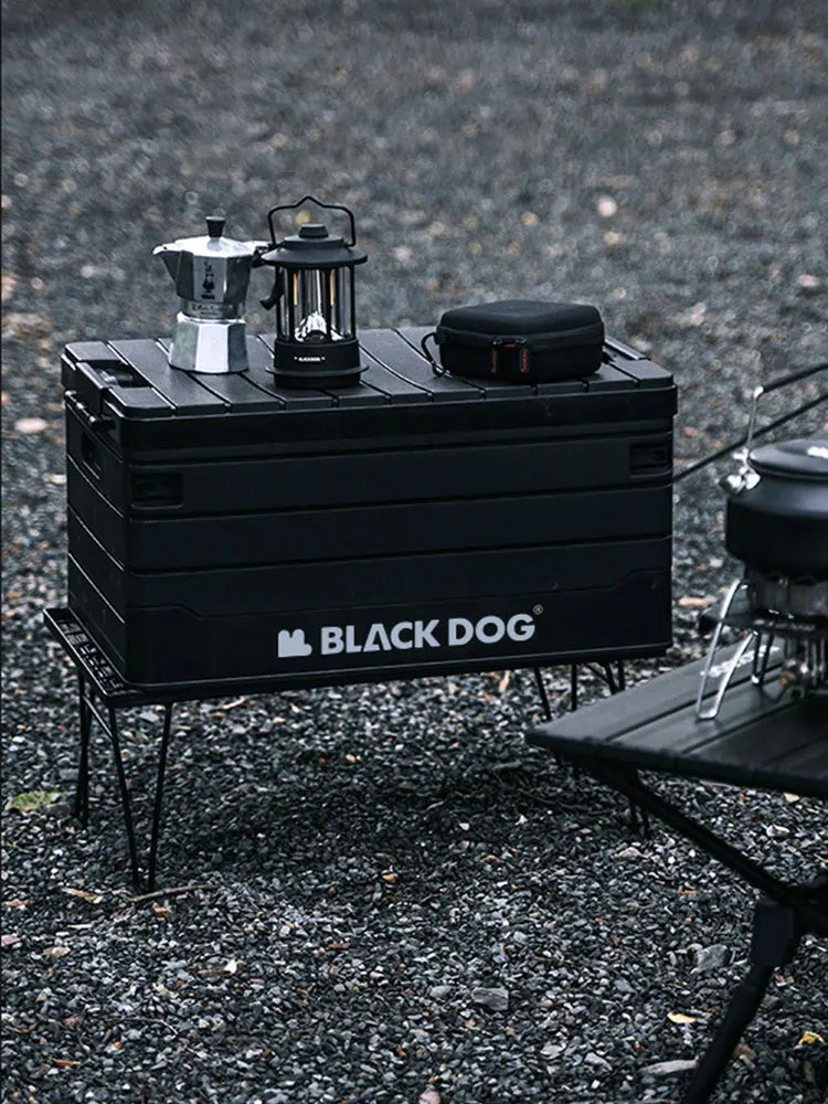 60L Camping Foldable Storage Bin for Outdoor