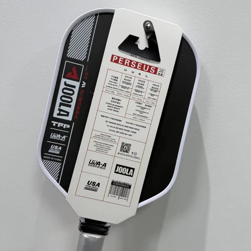 JOOLA PERSEUS PRO IV 16MM Series Carbon Fiber Racket USAPA Approved Sports Padel