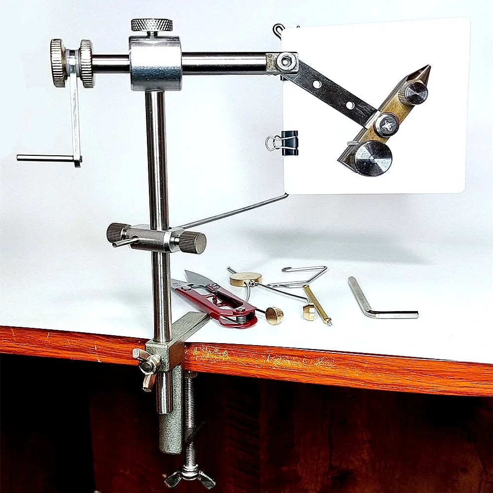 1pc 360 Degree Rotatable Fly Tying Tool, Fly Bait Making Tool