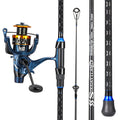 Sougayilang Spinning Fishing Rod and Reel Set 3sections