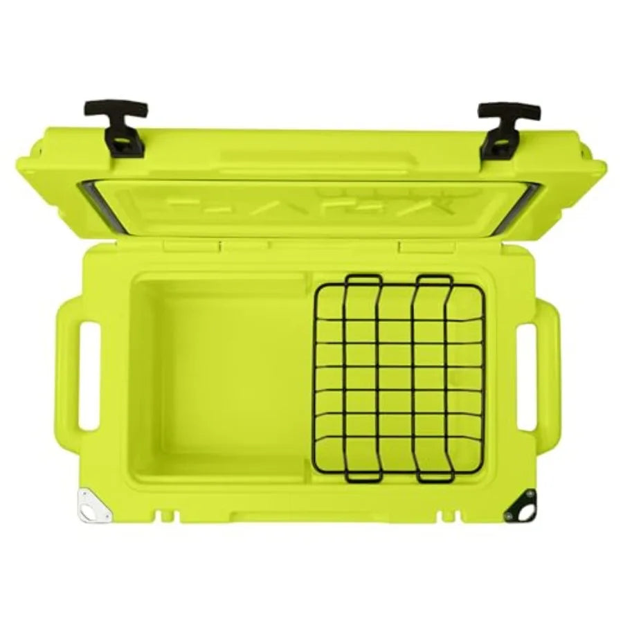 45 Quart Rotomolded Hard Cooler  Holds 36 Cans/45 lb Ice Up to 10 Days Cold