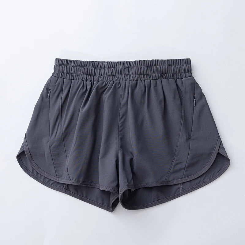 Women Running  Lightweight Athletic Shorts With Mesh Liner