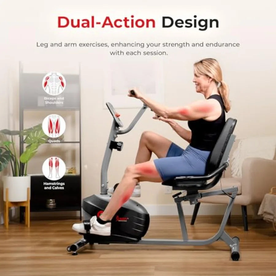 Smart Magnetic Recumbent Bike Hand Cycle Resistance