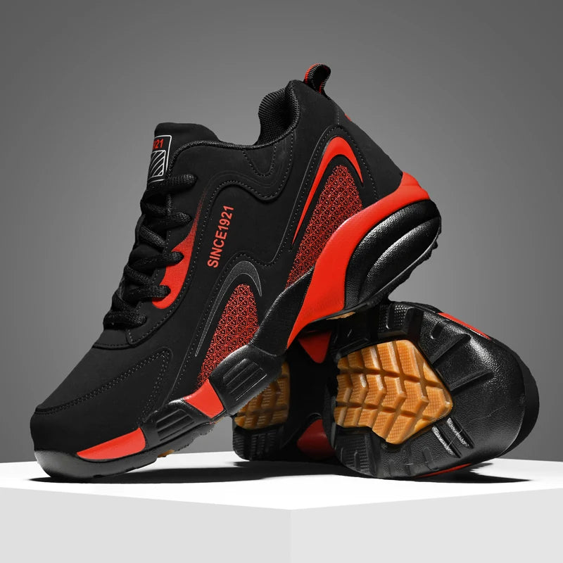 Thick Bottom Men's Sports Shoes Anti-Slippery Athletic Shoes
