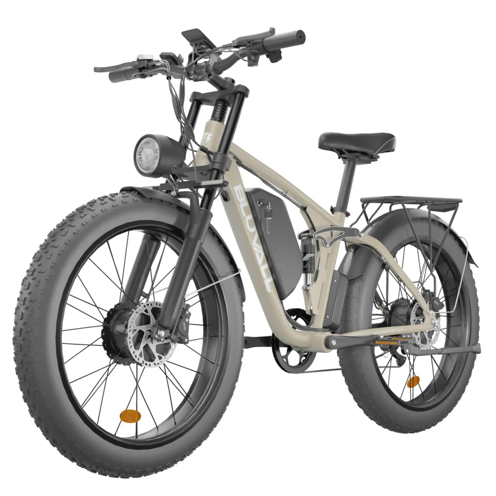 MOOBELO V1 All-Terrain 2000W Electric Bike for Adult 52V 22.4AH Battery Fat Tire Waterproof EBike