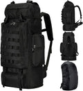70L/100L Large Waterproof Hiking Backpack with Rain Cover