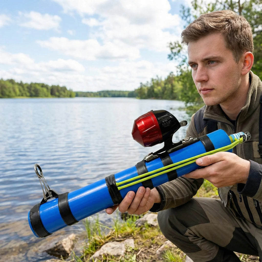 Fishing Catapult Rod with Reel Precise Lure Launcher Fishings Equipment (BL10S)