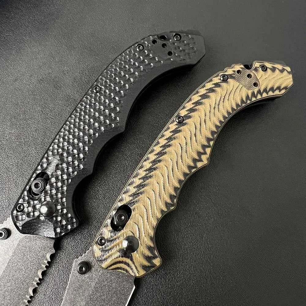 BM Mini Bedlam 865 Tactical Folding Claw Knife D2 Blade G10 Handle