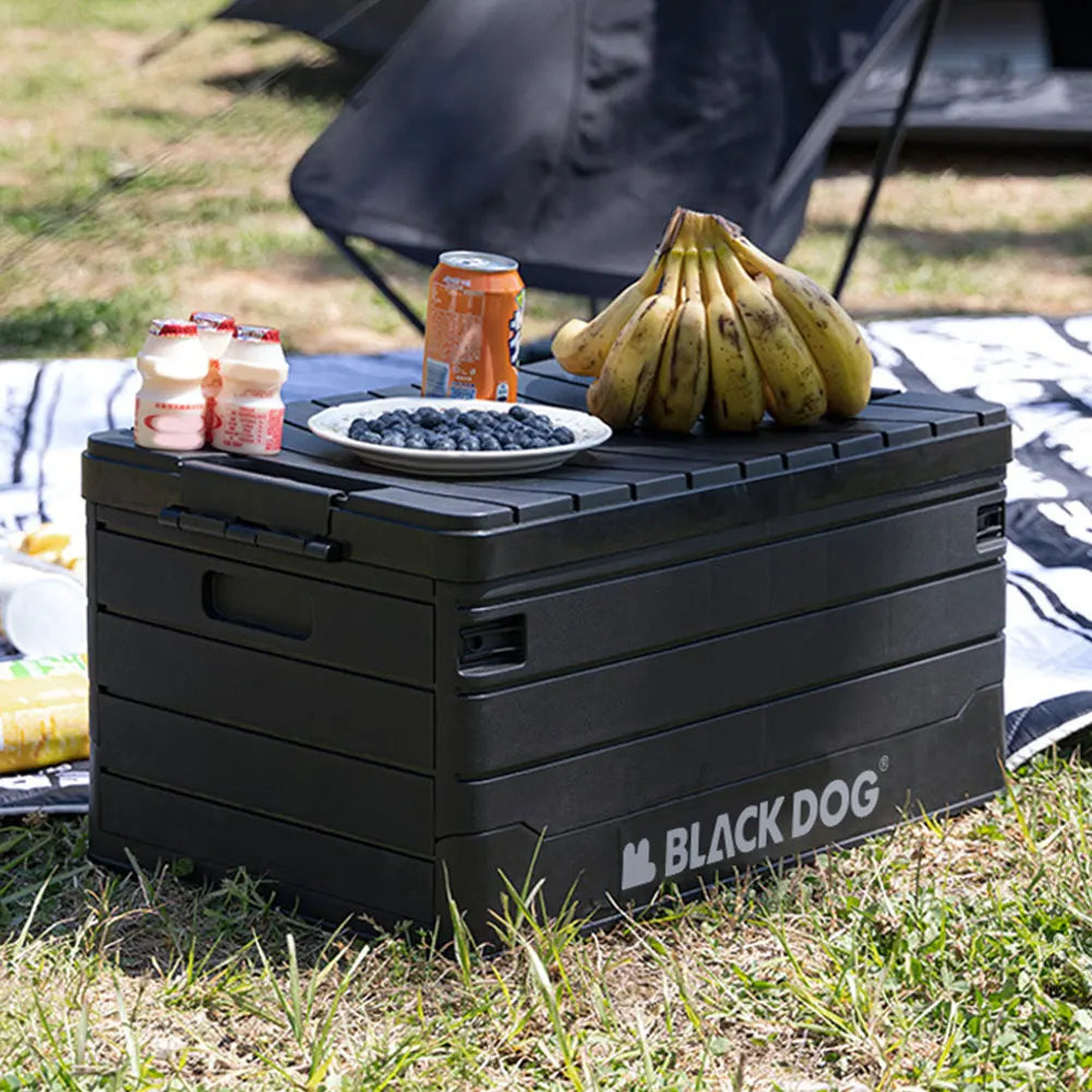 60L Camping Foldable Storage Bin for Outdoor