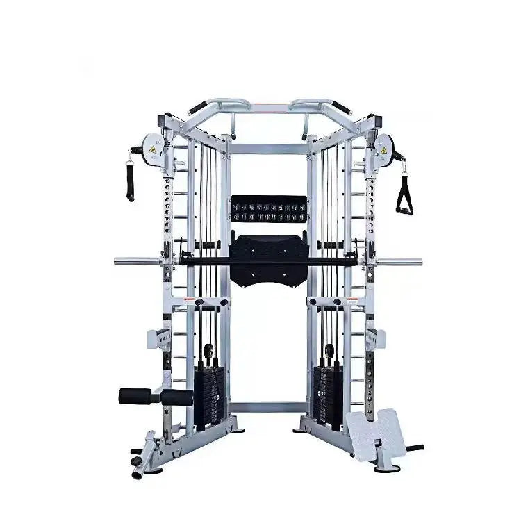 YTYIN Indoor Gym Equipment Multi-Functional Trainer Smith Machine Barbell Weight Lifting Power Rack