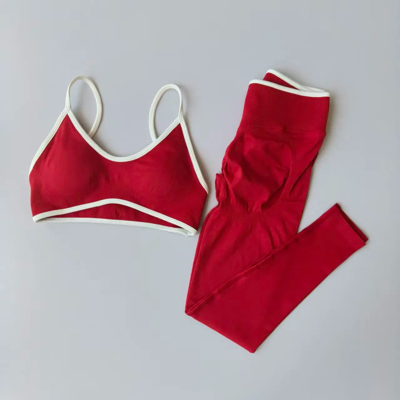Sports Bras and Leggings High Waist Fitness Gym Suits