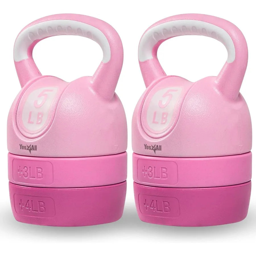 Kettlebell Sets - Adjustable Kettlebell Set for Strength Training