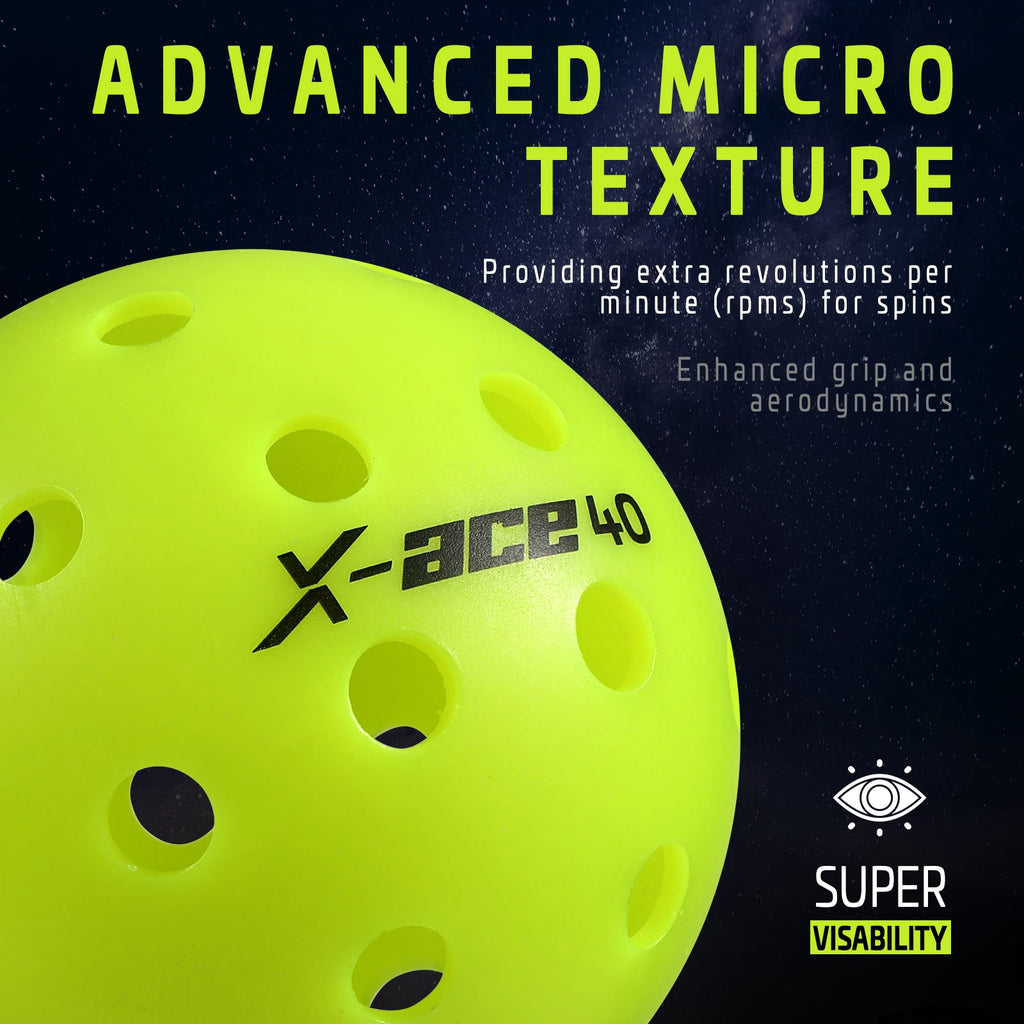 Pickleball Balls, USAPA Approved-High Bounce True Flight
