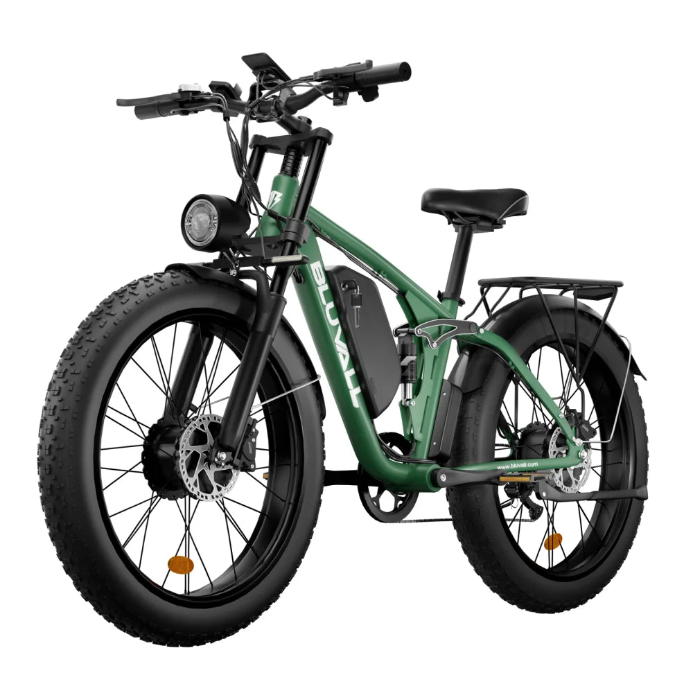 MOOBELO V1 All-Terrain 2000W Electric Bike for Adult 52V 22.4AH Battery Fat Tire Waterproof EBike