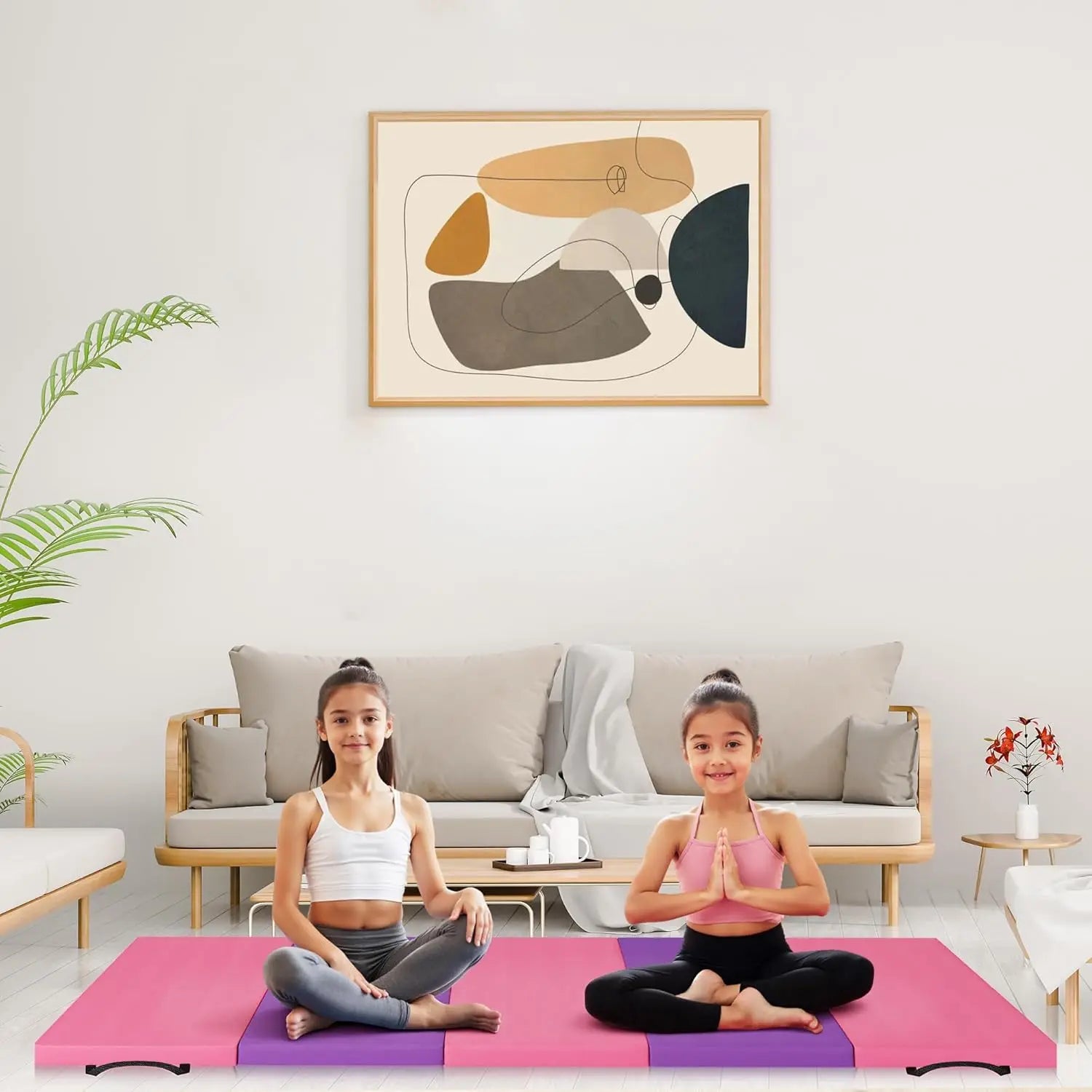 Folding Gym Mat  Extra Firm High Density