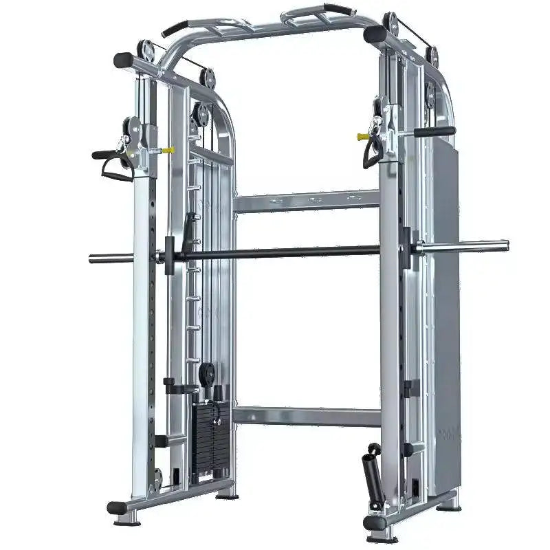 YTYIN Indoor Gym Equipment Multi-Functional Trainer Smith Machine Barbell Weight Lifting Power Rack