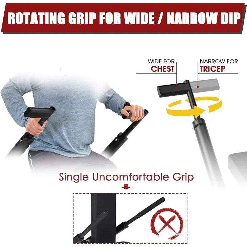 Seated Dip Machine Plate Loaded- Triceps Dip Press Machine