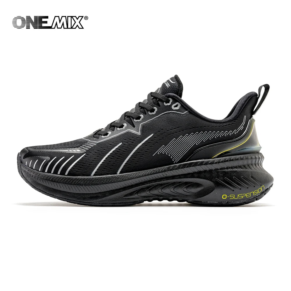 ONEMIX White Road Running Shoes for Men