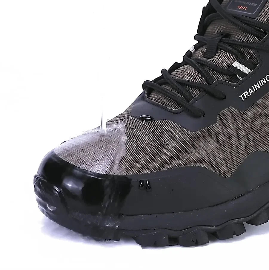 Men Hiking Shoes New Outdoor Climbing Waterproof Non-slip