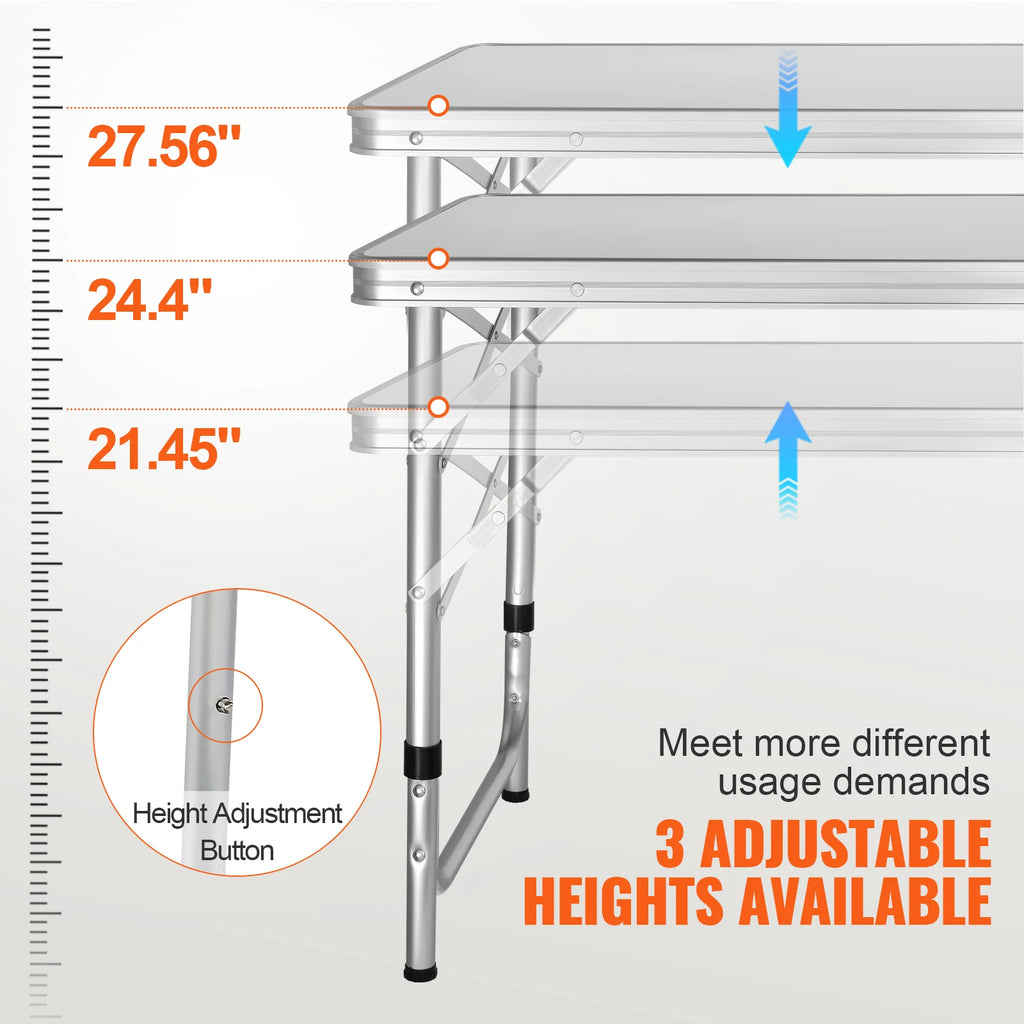 Camping Kitchen Table Quick set-up Folding Table