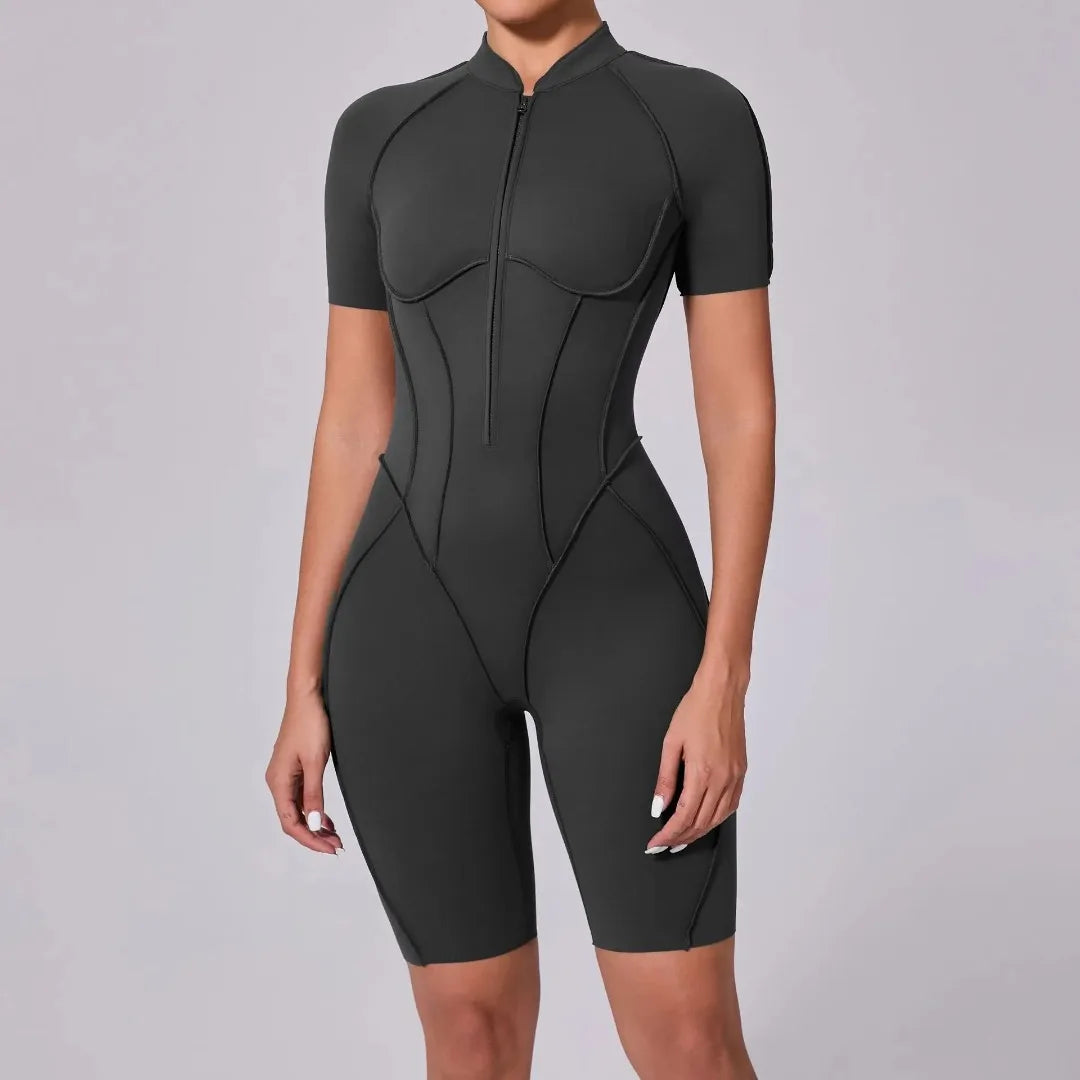 Women's Backless Hip Lift Yoga Jumpsuit
