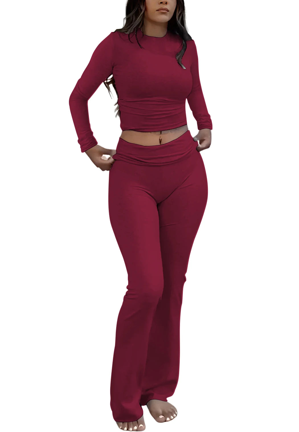 Women's Yoga Two-Piece Set