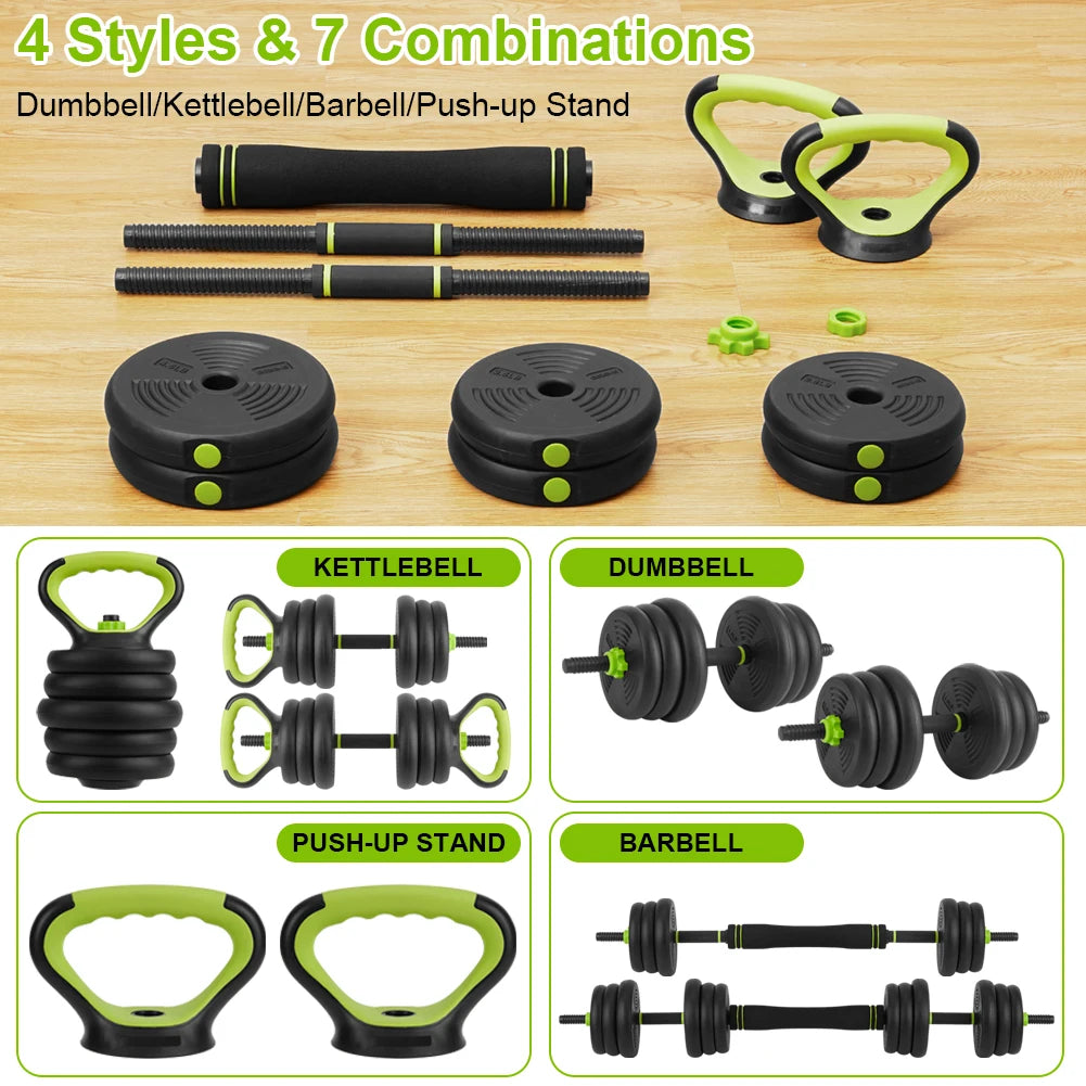 Adjustable Dumbbells 44/66/88Lbs Free Weight Set