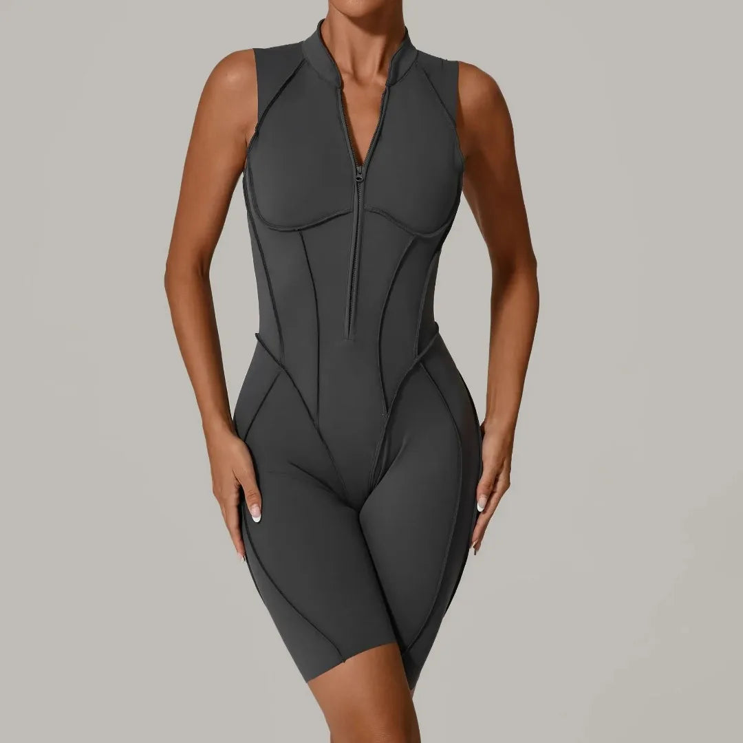 Women's Backless Hip Lift Yoga Jumpsuit